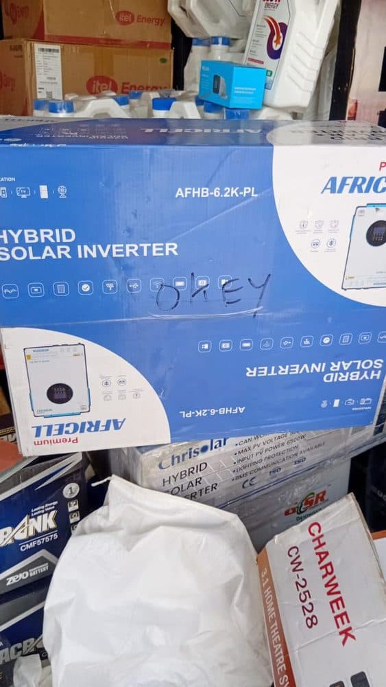 Africell AFHB-6.2K-PL Hybrid Solar Inverter 6.5KVA