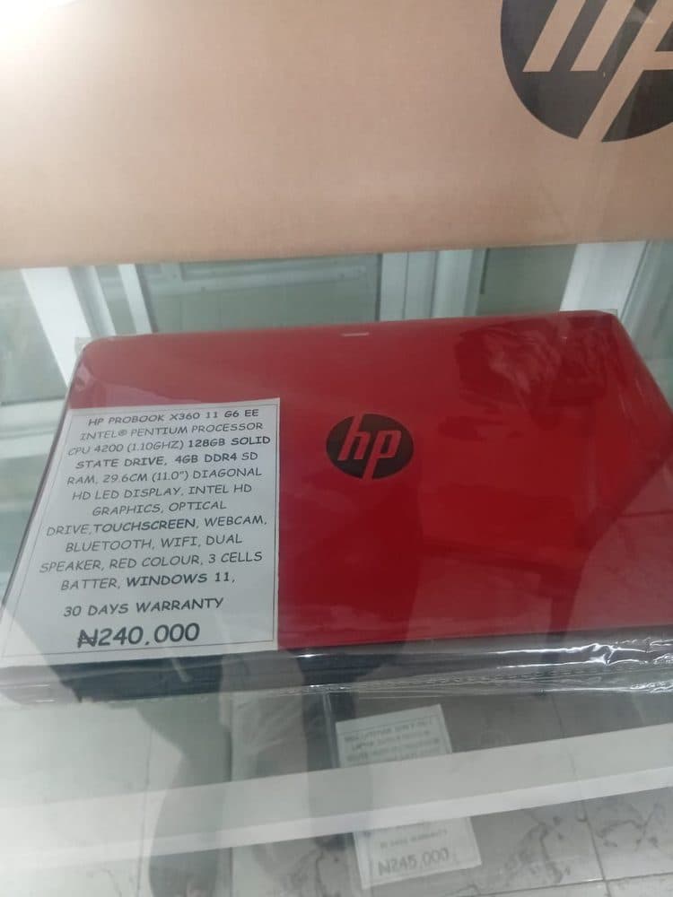 HP ProBook X360 11 G6 EE Intel Pentium Laptop