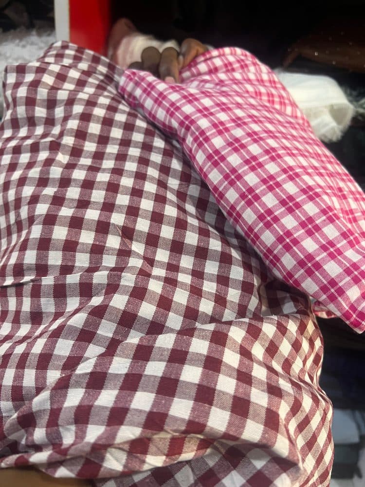 Checkers Cotton Fabric
