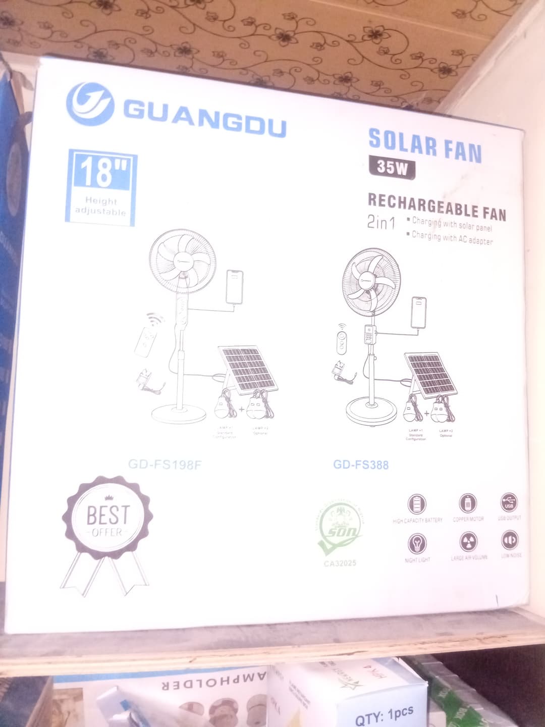 Guangdu Solar Fan